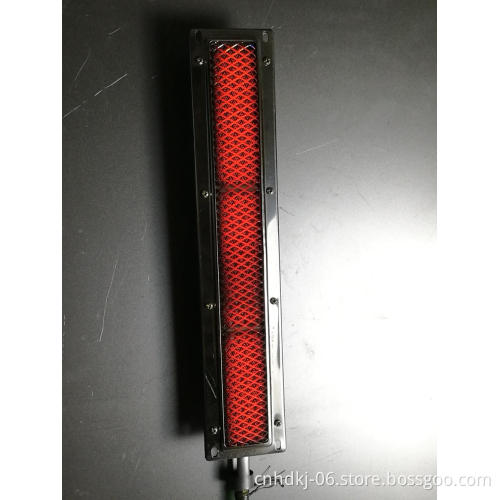 Flameless smokeless yakitori grill gas infrared burner